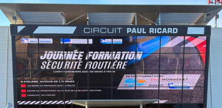 Le Circuit Paul Ricard s’engage pour la formation à la sécurité routière