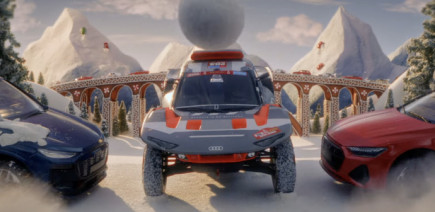Une pub Audi en stop-motion pour les fêtes de fin d’année