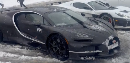 La Bugatti Tourbillon prise dans la tempête en pleins tests de développement
