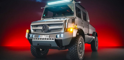 Mercedes transforme un Unimog en utilitaire de luxe