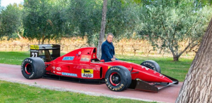 Jean Alesi se sépare d'une tranche de vie : une Ferrari F1 originale, mais pas impérissable