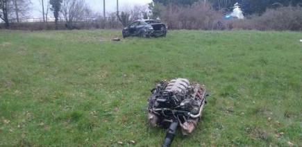 Ejecté de son Audi S5 au compteur bloqué à 290 km/h et au moteur arraché, il risque désormais la prison