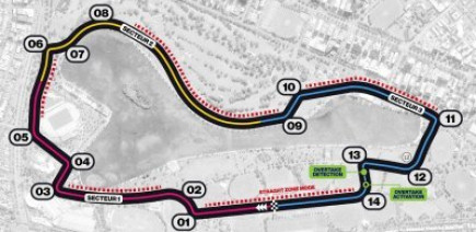 Cinq zones de 'straight mode' révélées pour débuter la saison F1 en Australie
