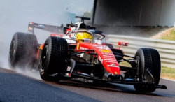 Travail de développement de Ferrari sur la piste ou comment les équipes profitent de la pause