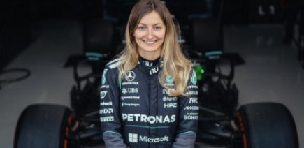 Doriane Pin teste une F1 pour la première fois de sa carrière à Silverstone