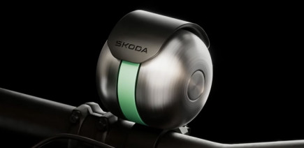 Skoda dévoile une clochette à vélo