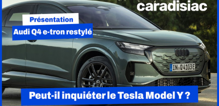 L'Audi Q4 e-tron restylé peut-il (enfin) inquiéter le Tesla Model Y?