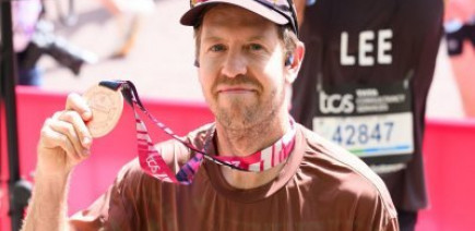 Vettel a signé une belle performance pour son premier marathon de Londres