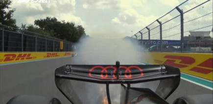 Catastrophe pour Nico Hülkenberg : sa monoplace prend feu avant même le départ à Miami