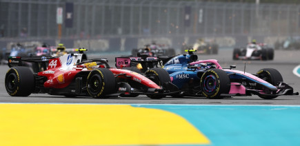 Hamilton déplore l'erreur de Verstappen et les dégâts du contact avec Colapinto