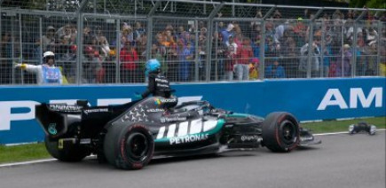 Russell craque à Montréal et se retrouve en plus sanctionné par la FIA !