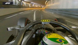 Vidéo - Gabriel Bortoleto casse sa suspension durant les qualifications de Monaco