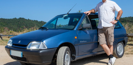 Témoignage – Hervé a relevé le Défi 1 000 km avec sa Citroën AX électrique à l’autonomie de 50 km !