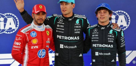 George Russell met en garde : Lewis Hamilton et Ferrari "arrivent"