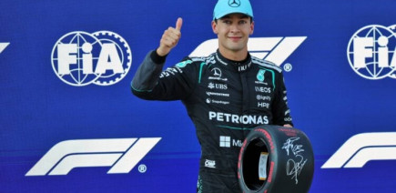 George Russell s’offre une pole controversée au terme d’un scénario fou en Autriche