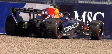 Verstappen ne comprend pas les causes de son accident en Q3, Hadjar frustré par sa 8e place