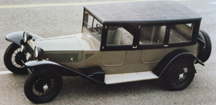 Lancia Lambda : une coque sur la route