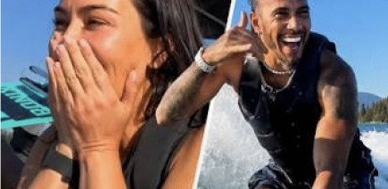 Lewis Hamilton impressionne Kim Kardashian avec ses talents… en wakeboard !