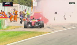 Vidéo - La sortie de piste de Lewis Hamilton en EL3 à Spa