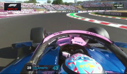 Vidéo - Franco Colapinto dans le mur en EL2 - Hongrie