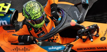 Lando Norris a dû repousser les limites de sa McLaren pour décrocher la pole en Hongrie
