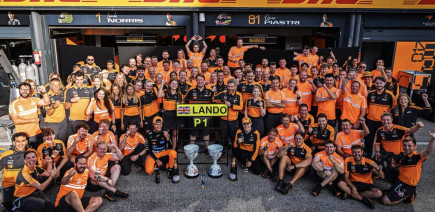 Norris lance sa remontada et menace Antonelli après sa masterclass à Zandvoort