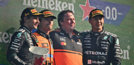 George Russell l'admet : Mercedes n'est plus la référence, "McLaren est l'équipe à battre"