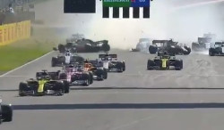 Vidéo - Le carnage au restart du GP de Toscane, il y a six ans de cela