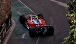 Lewis Hamilton sanctionné après sa manœuvre "dangereuse" sur Lawson à Bakou