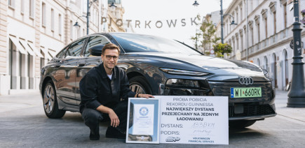 Record d'autonomie électrique en Audi A6 e-tron: la performance qui donne envie de prendre le train