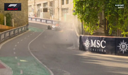 Vidéo - Lindblad dans le mur et provoque les drapeaux rouges en EL2 - Bakou
