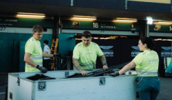 Aston Martin F1 a dû récupérer du matériel à Sakhir pour aller à Sepang