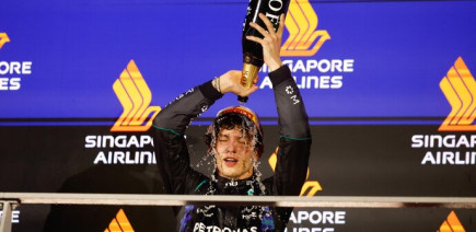 Pourquoi Kimi Antonelli n’aura pas droit au champagne s’il devient champion du monde de Formule 1 ce week-end