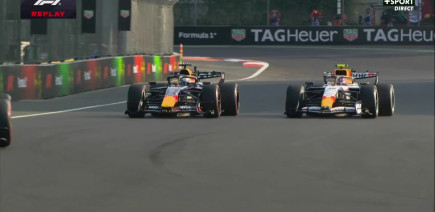 Verstappen allume Lawson après leur accrochage à Mexico